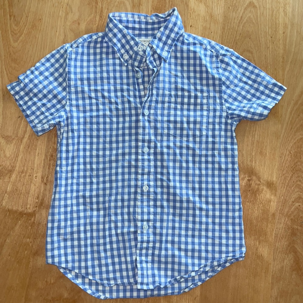 J. Crew Boys 6/7 Button-up